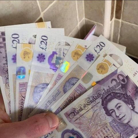 Buy Counterfeit £20 British Pounds For Sale